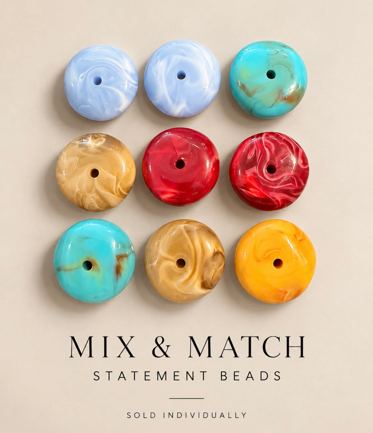 Mix & Match Statement Beads