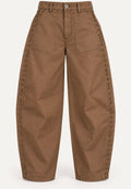 Studded Barrel Pants