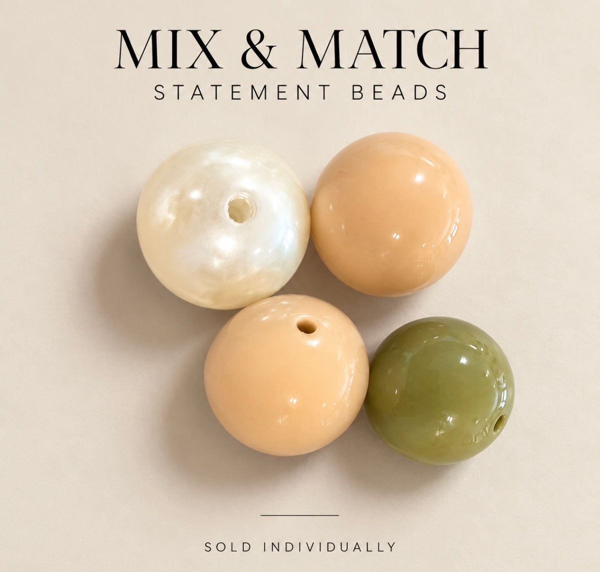 Mix & Match Statement Beads