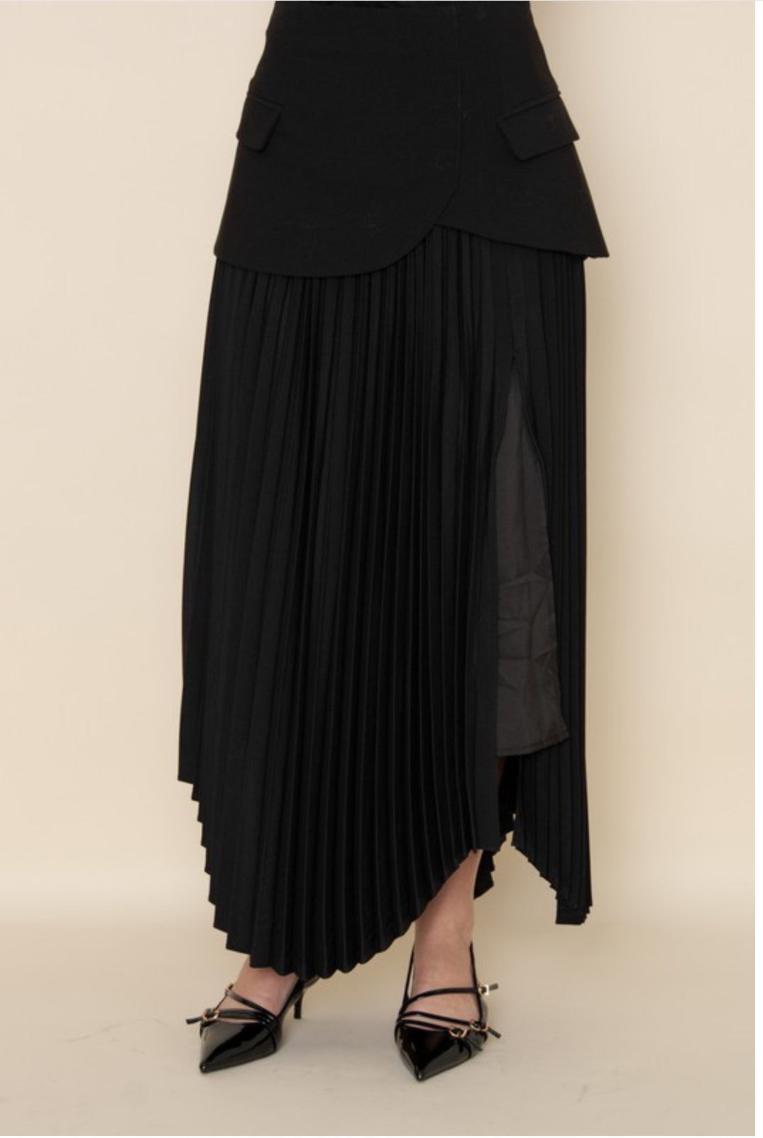 Elegant Asymmetric Skirt
