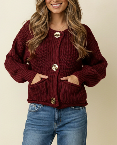 Bubble Sweater Cardigan