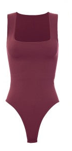 Squareneck Tank Bodysuit